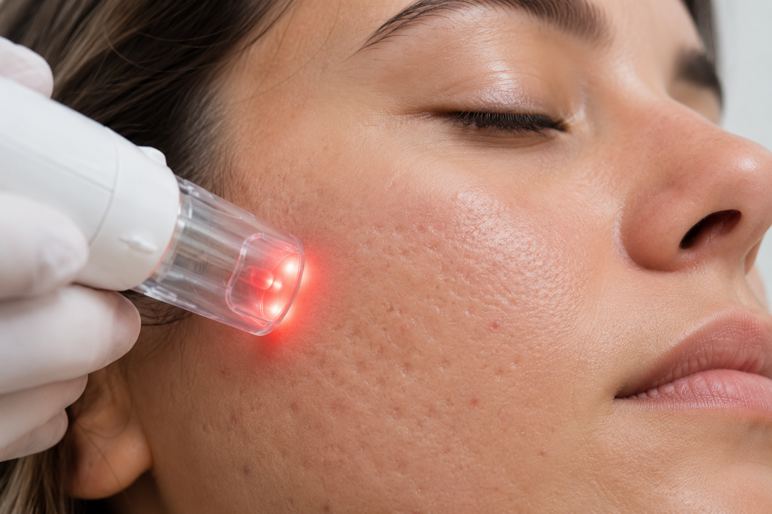 Laser cicatrices d'acné